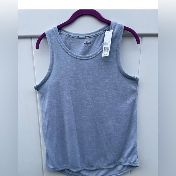Zelos NWT gray sleeveless blouse size small - Picture 2 of 6